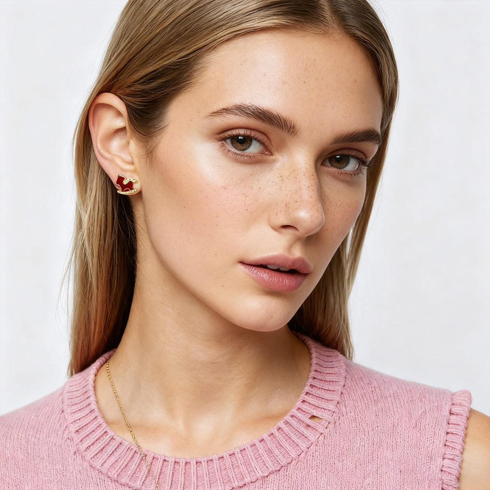 Rocking Horse Stud Earrings