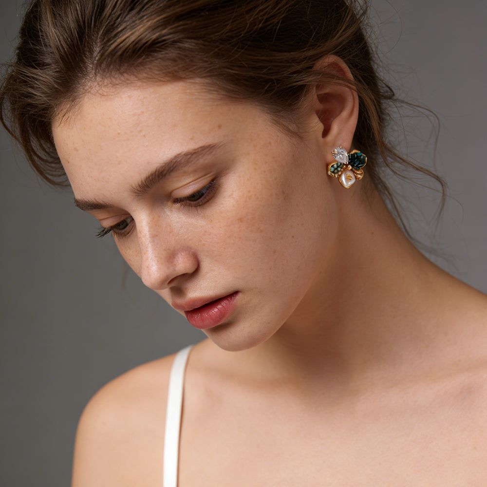 Nature Cluster Earrings