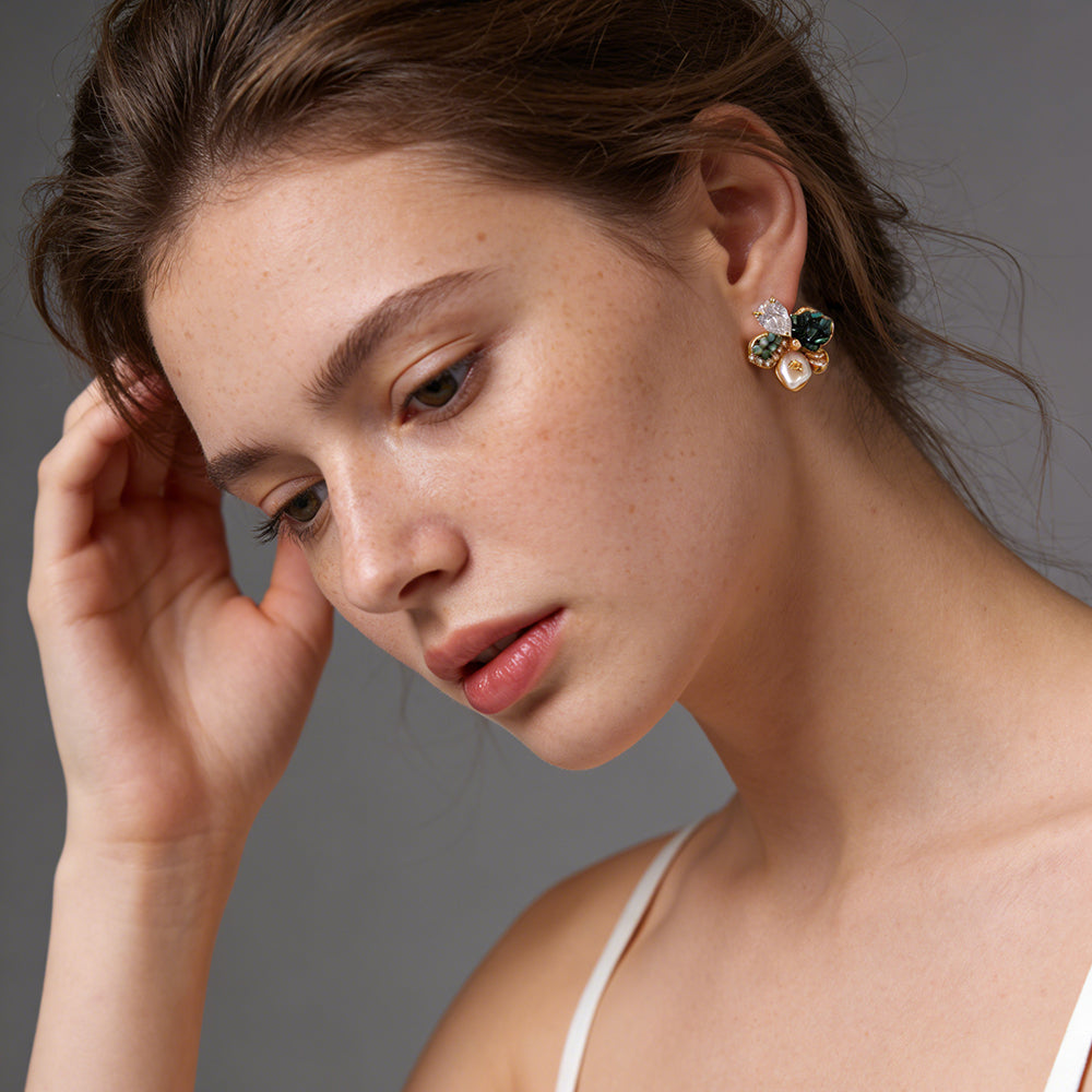 Nature Cluster Earrings
