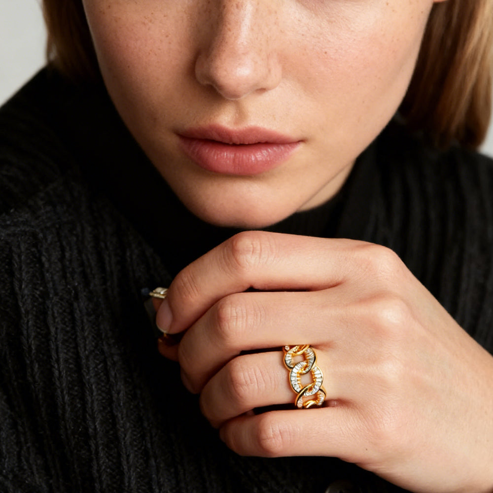 Self-Connection Chain Ring