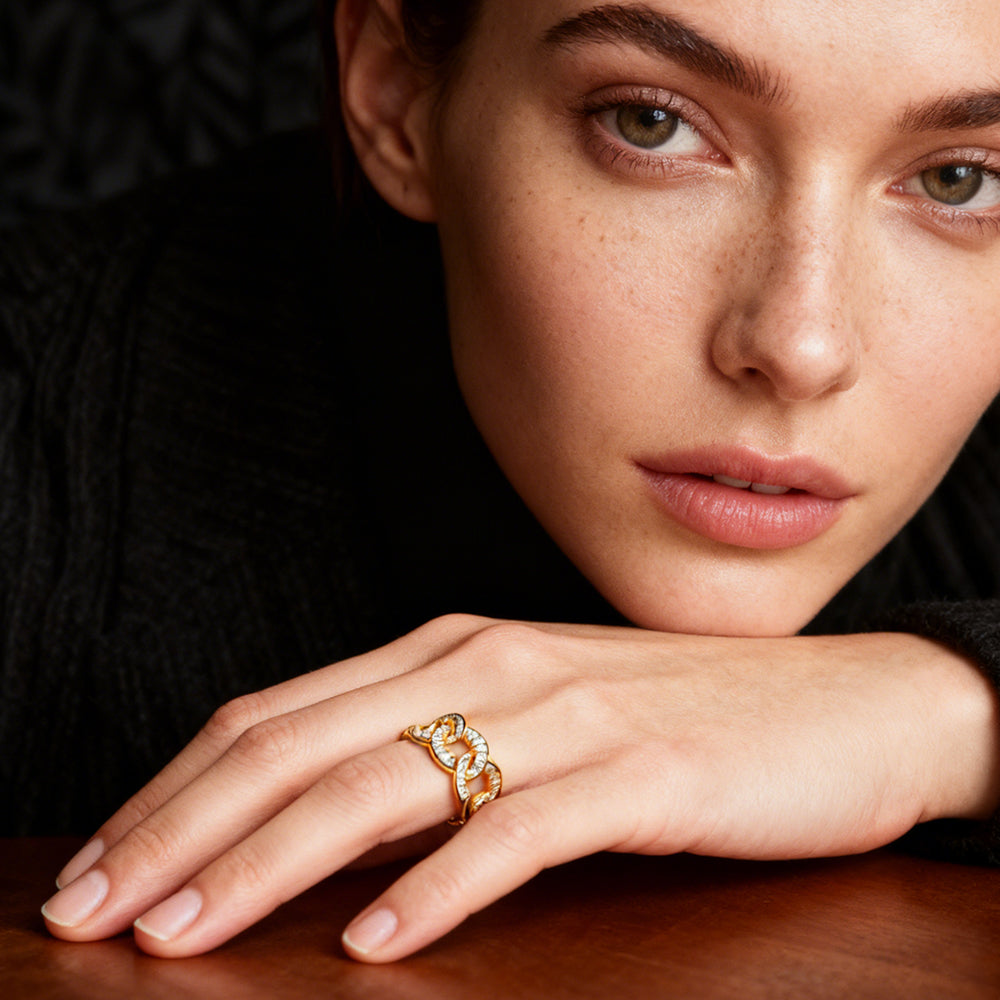 Self-Connection Chain Ring
