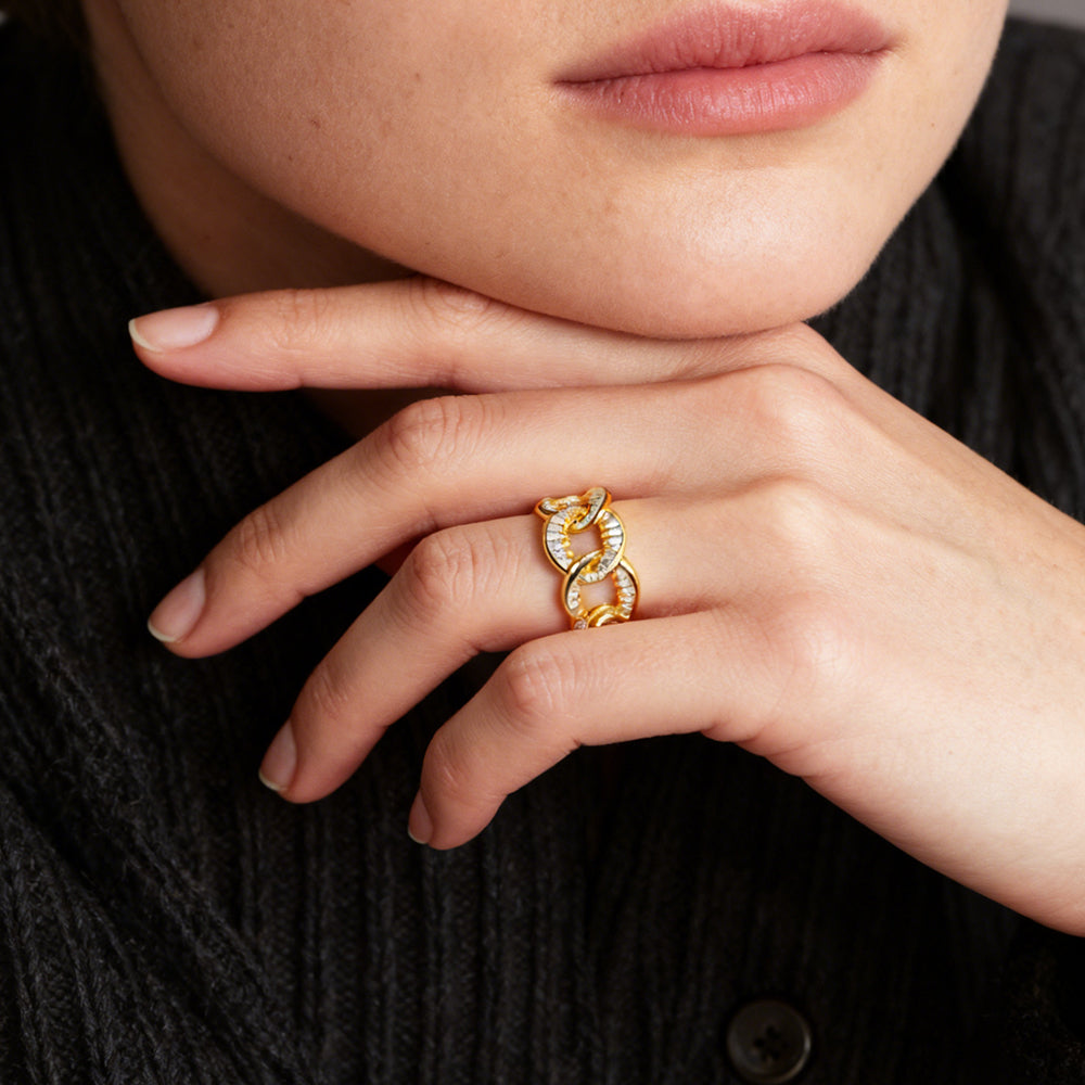 Self-Connection Chain Ring
