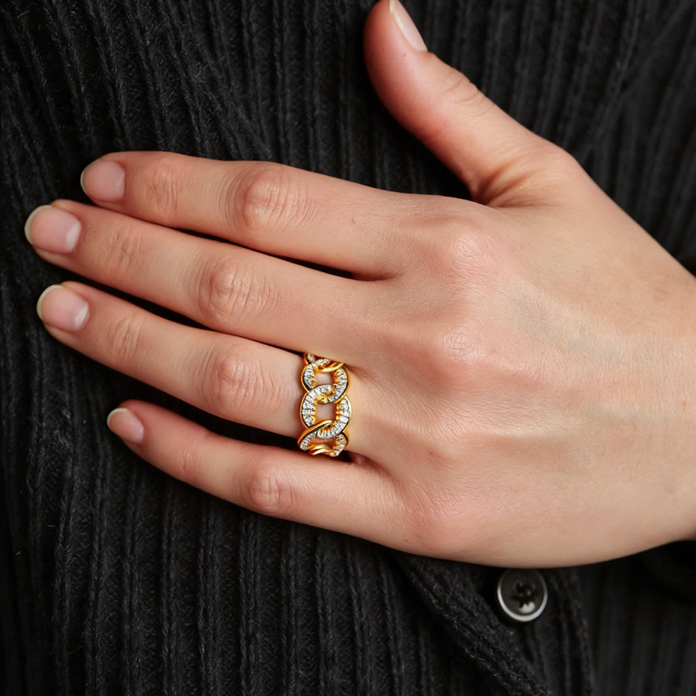 Self-Connection Chain Ring