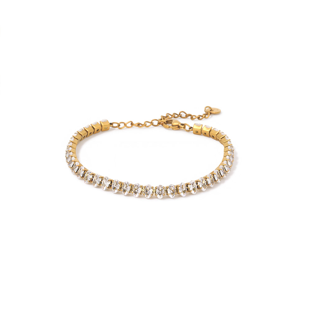 Glow Along Zircon Tennis Bracelet