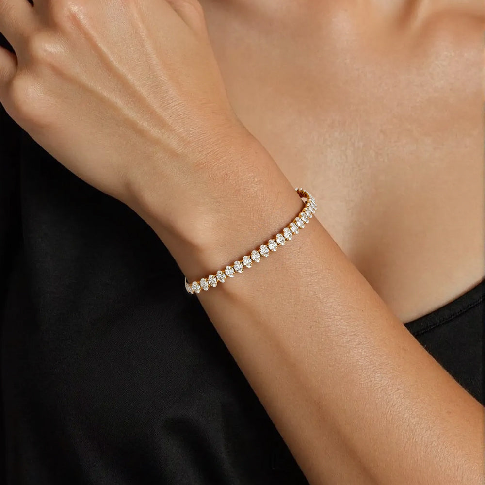 Glow Along Zircon Tennis Bracelet