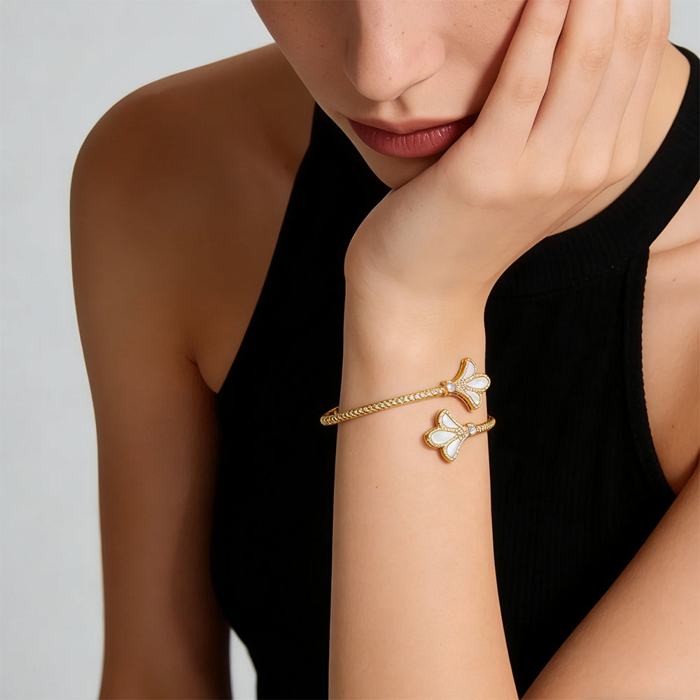 Butterfly Open Bangle