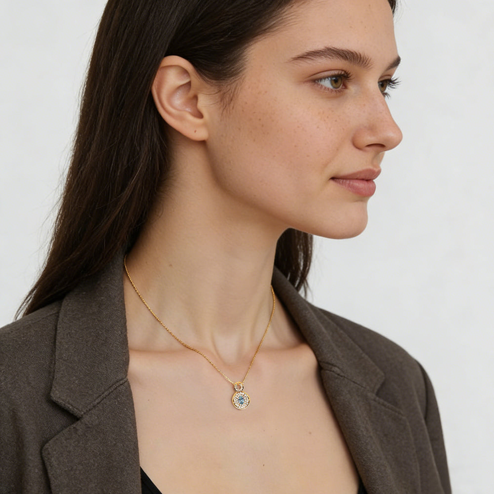 Bright Free Sky Necklace
