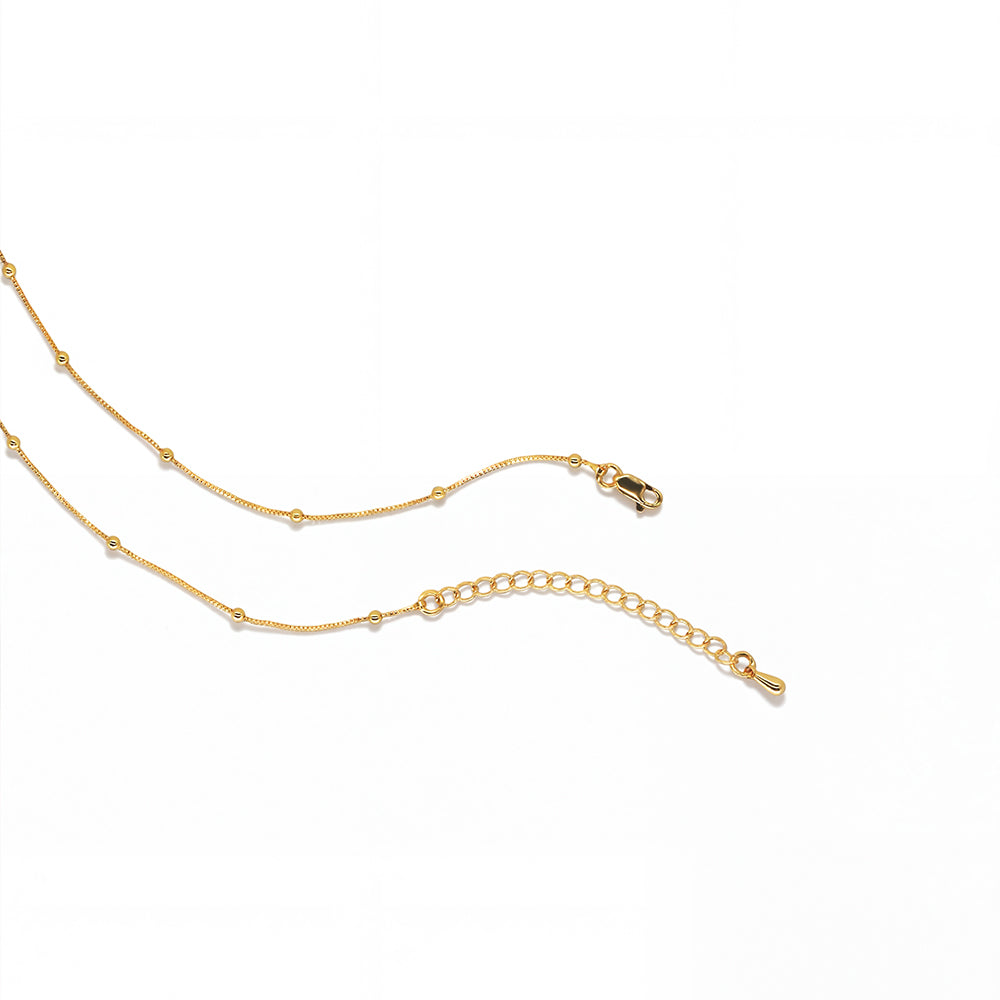 Accent Beaded Choker Necklace