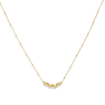 Accent Beaded Choker Necklace