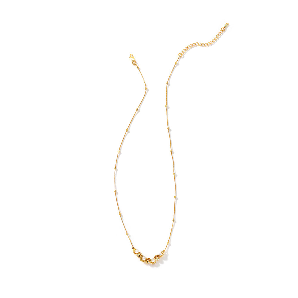 Accent Beaded Choker Necklace