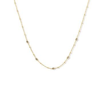 Sparkle Droplet Choker Necklace