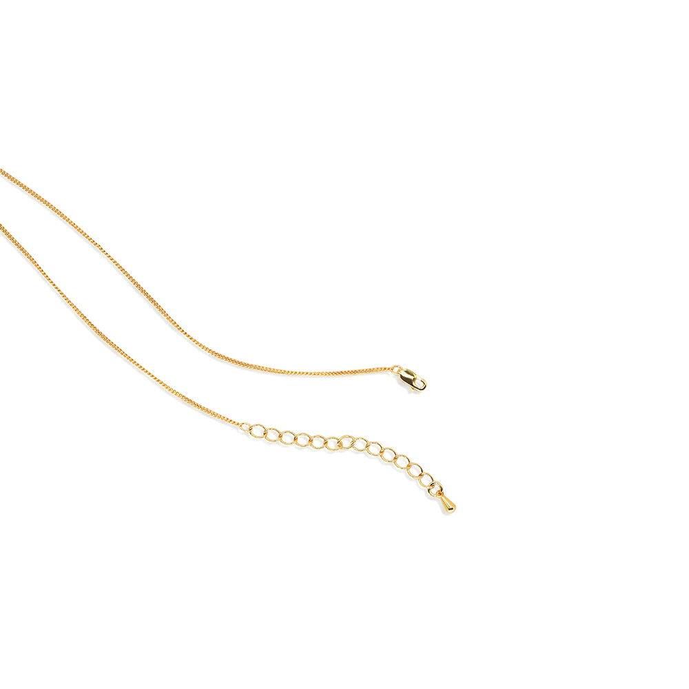 Star & Engraved Layered Necklace