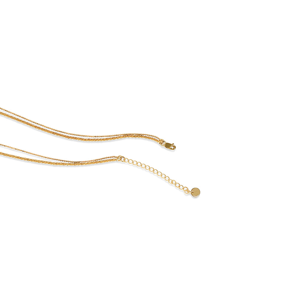Double-Layered Choker Necklace