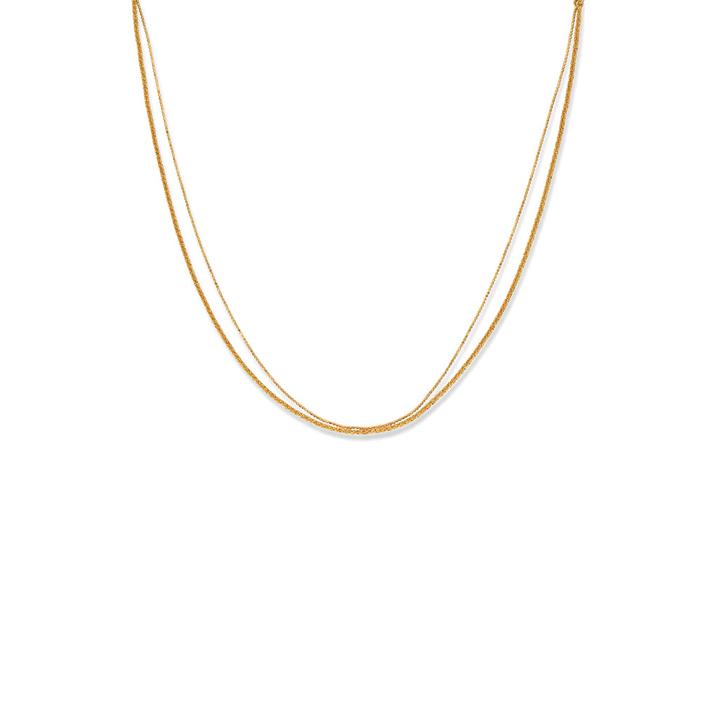 Double-Layered Choker Necklace