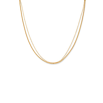 Double-Layered Choker Necklace