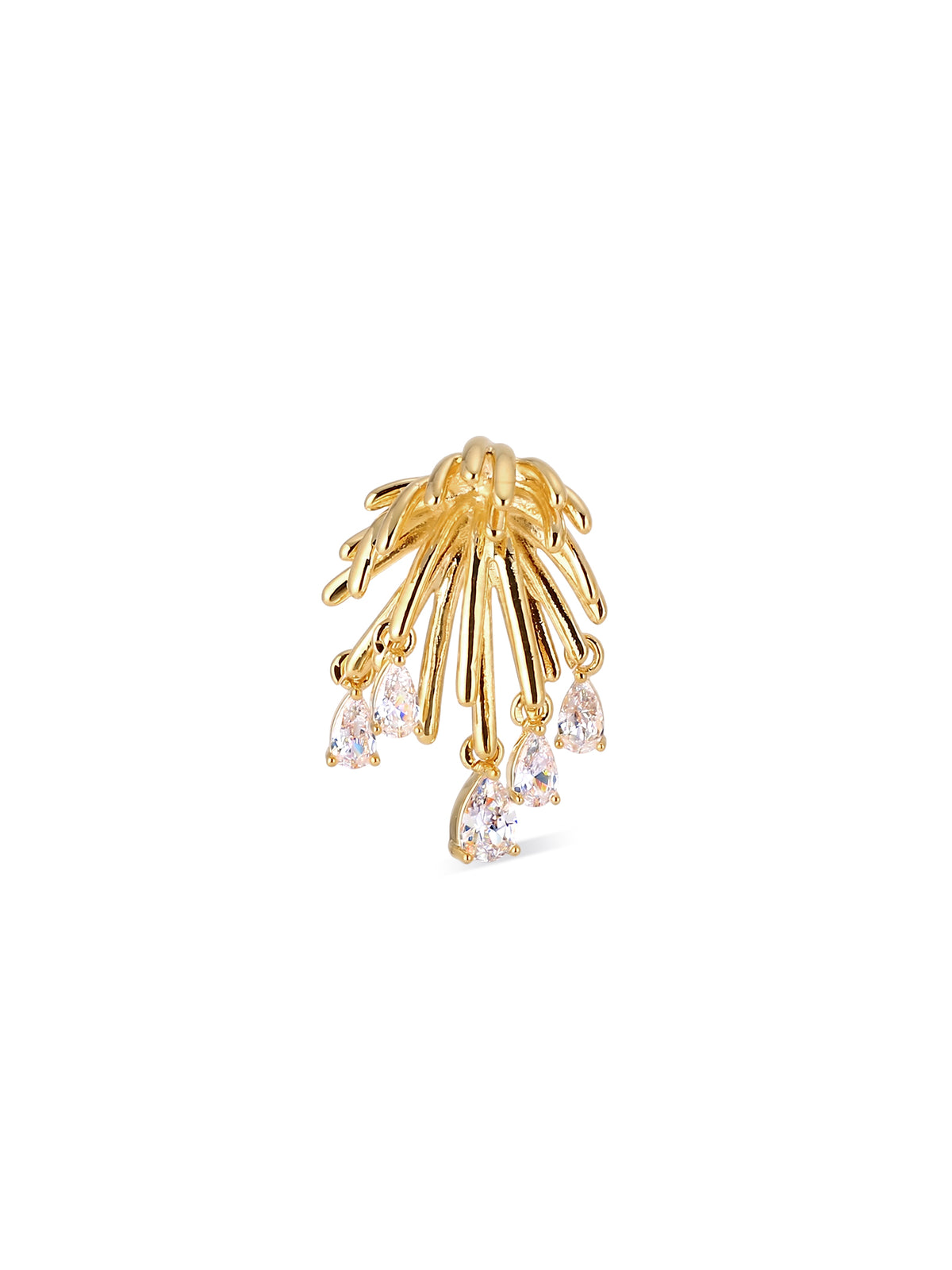 Firework Cascade Drop Earrings – Image 5